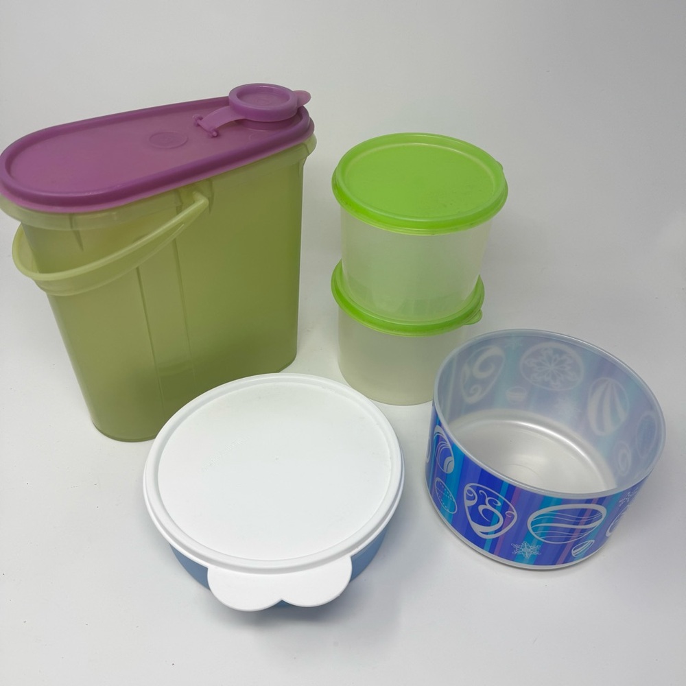 Vintage Tupperware lot 5 pcs